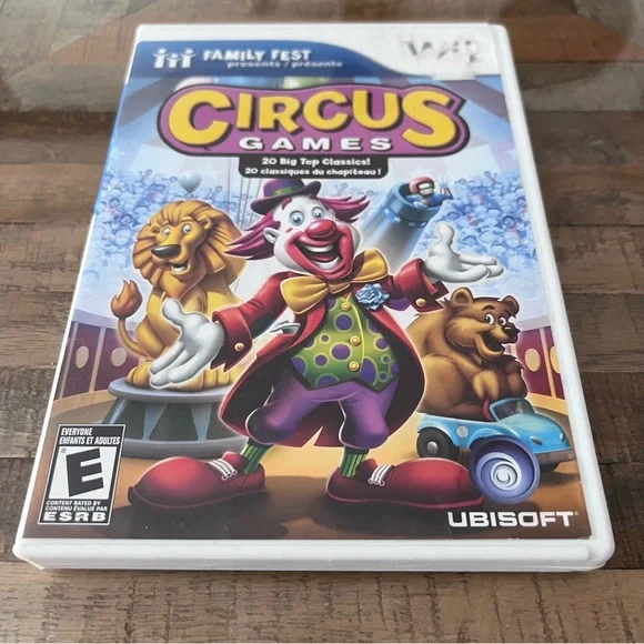 Circus Games Wii Wii Video Games Consoles Wii Family Fest Presents
